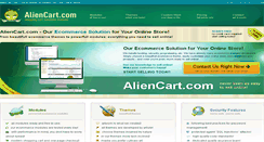 Desktop Screenshot of aliencart.com